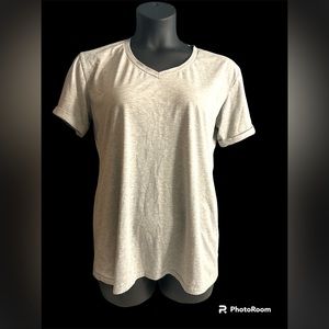 Meaeor grey short sleeve T-shirt size LG